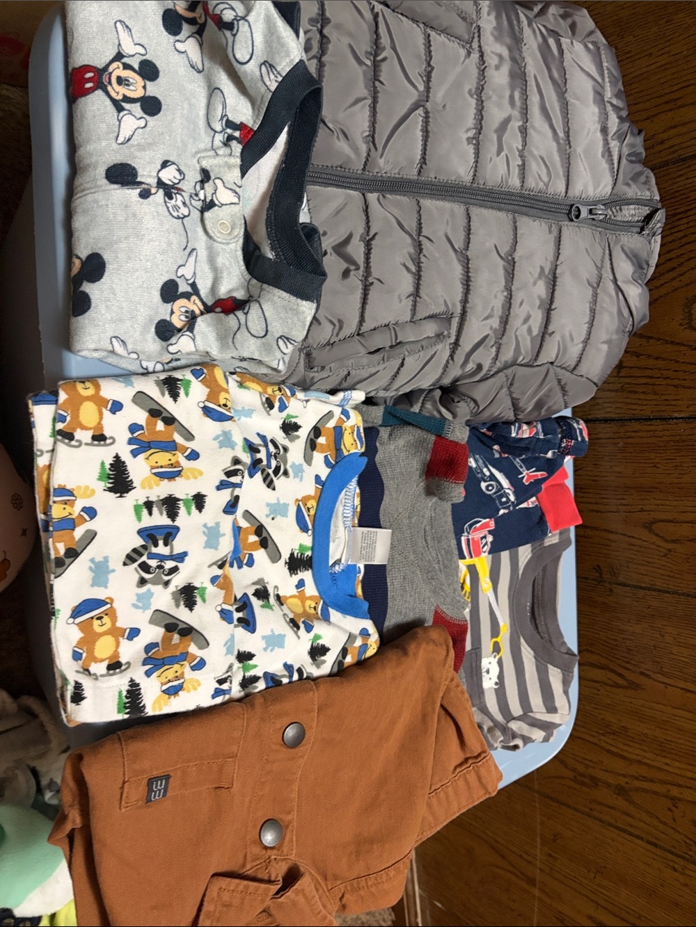 Mixed cloths